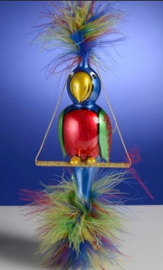 DeCarlini Parrot on Swing