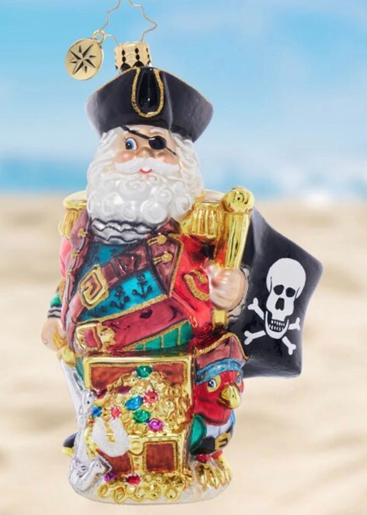 Christopher Radko Swashbuckler Santa