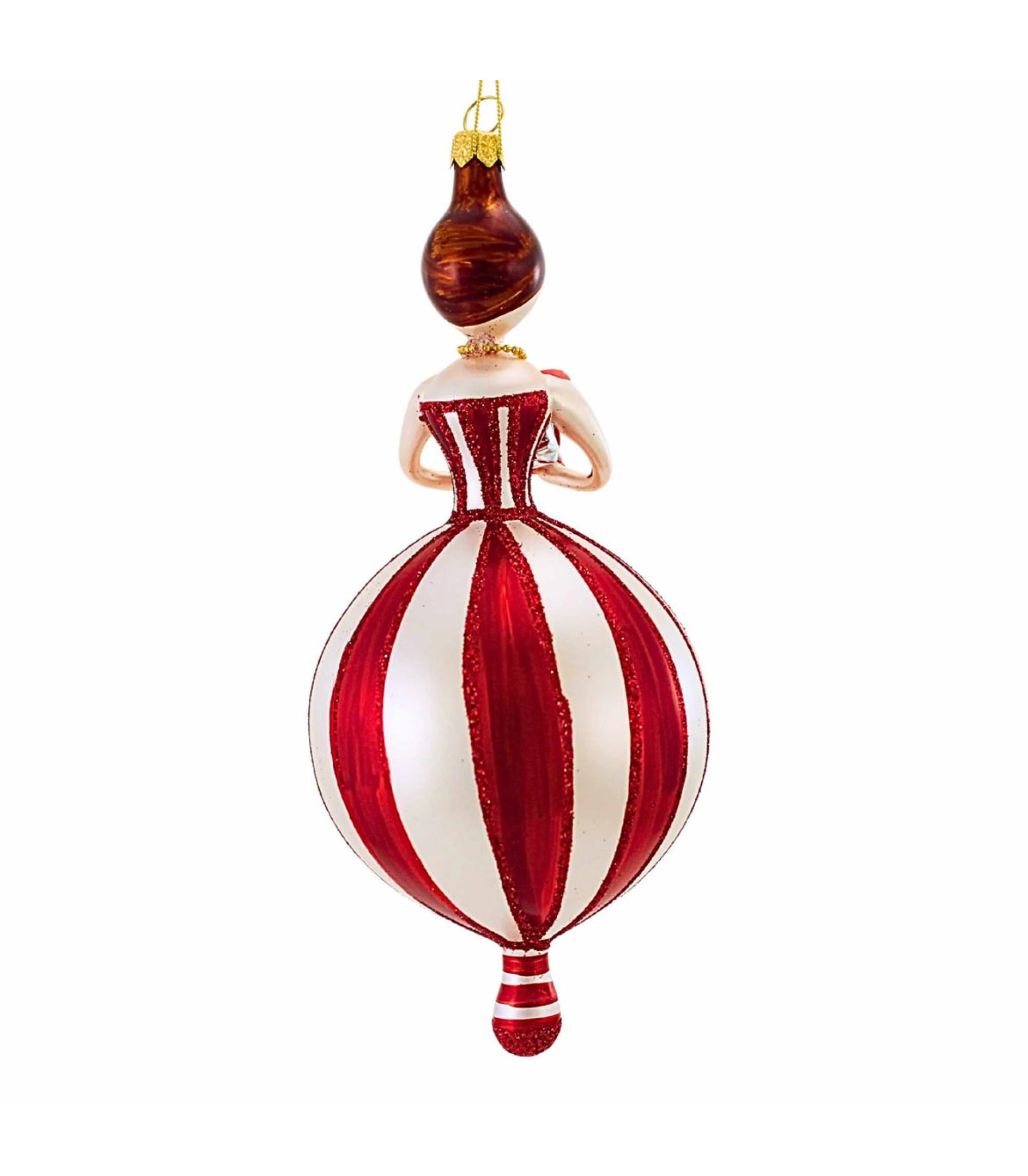 deCarlini Ballerina with Striped Red Dress