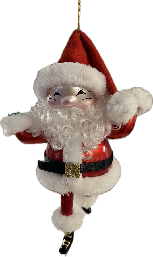 deCarlini Skating Santa