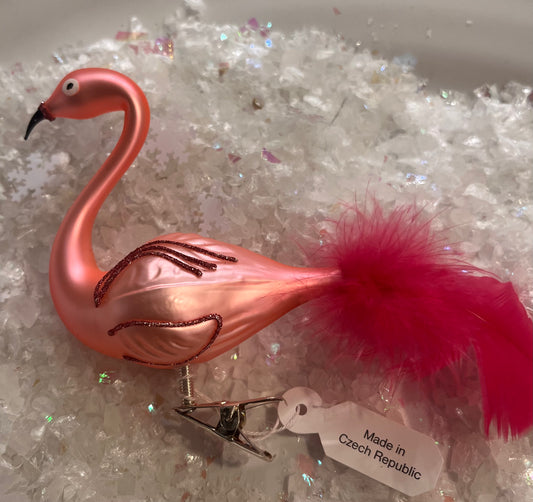 ChristmasJules PINK FLAMINGO! Clip