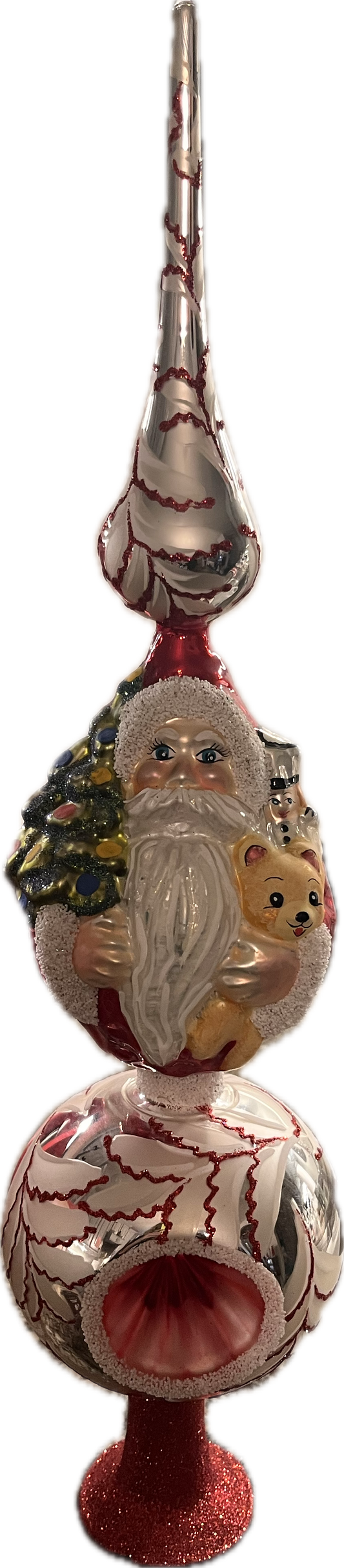 ChristmasJules St. Nic Reflector Finial