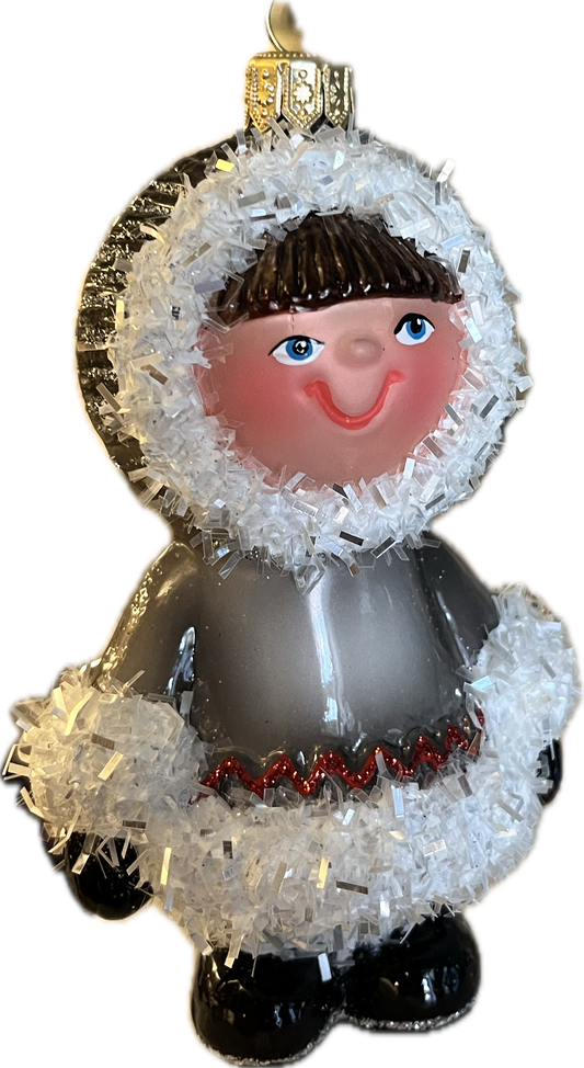 ChristmasJules Frozen Tundra - Silver Alaskan Inuit