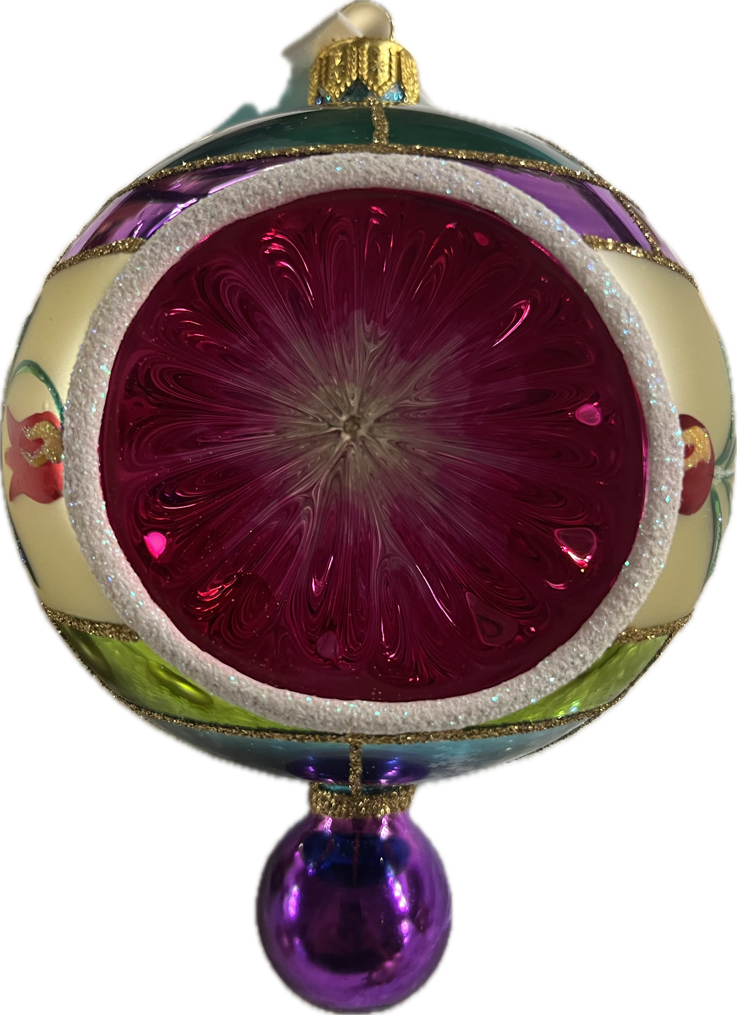 Nostalgia Bauble Pink Reflector