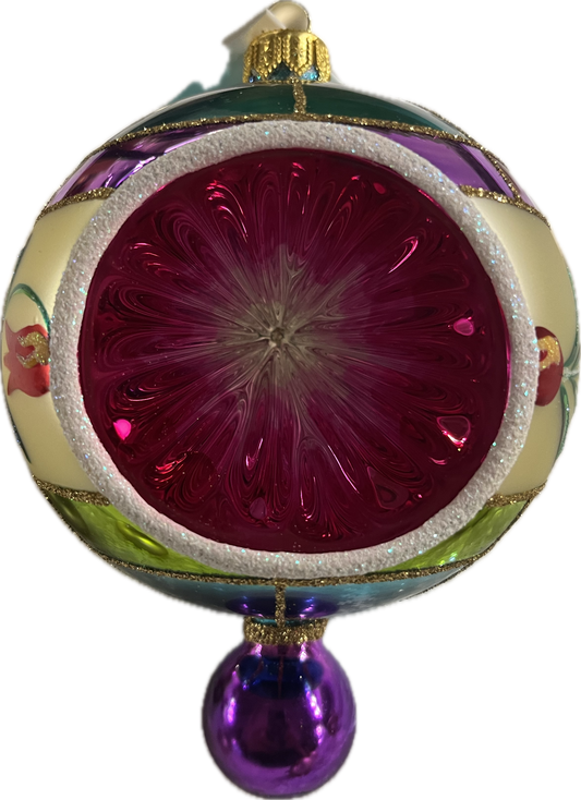 Nostalgia Bauble Pink Reflector