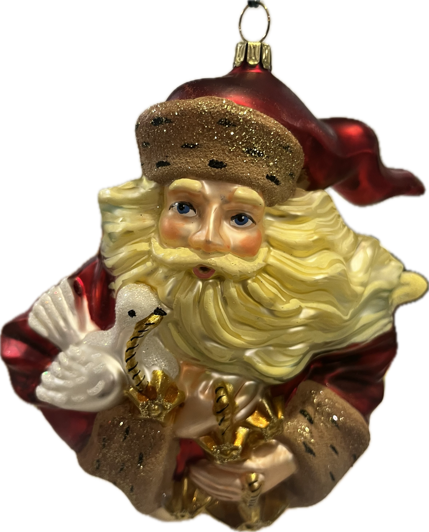 Santa with Flowing Beard