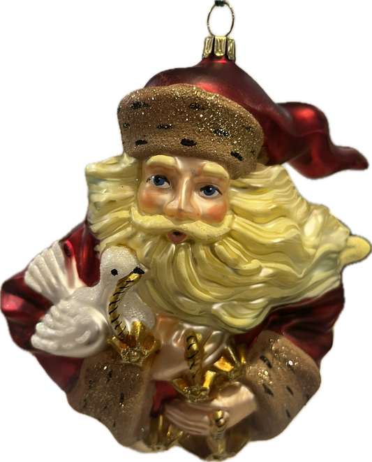 Santa with Flowing Beard