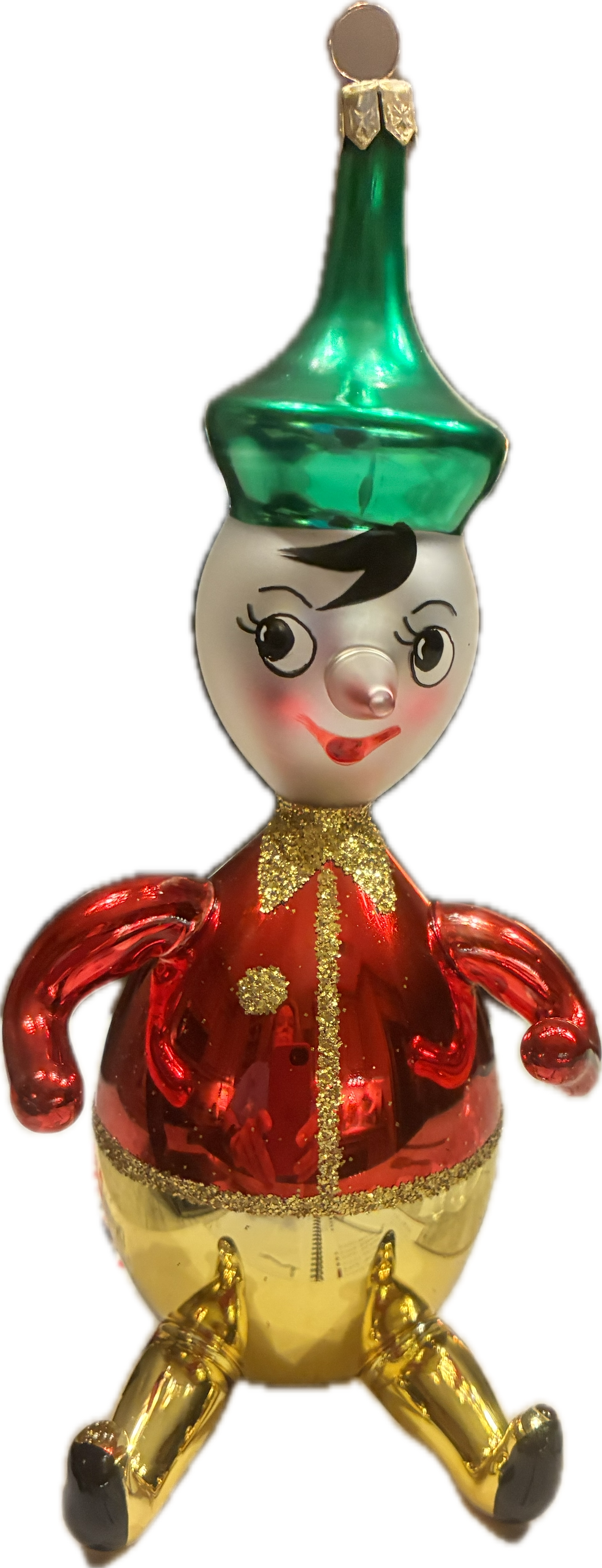 deCarlini for Christmas Jules Medium Sitting Pinocchio