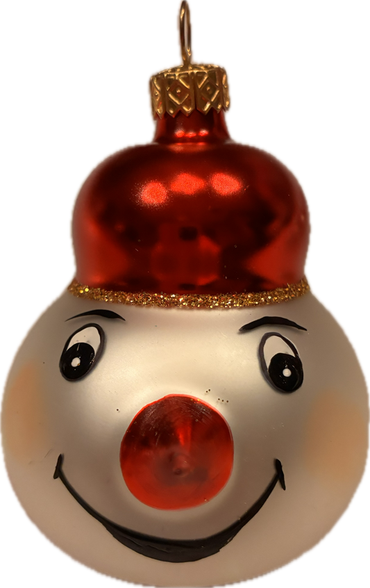 Happy Snowman Head