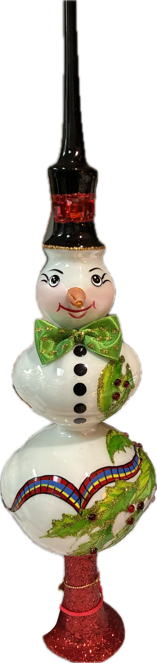 Morawski Oval Snowman Topper