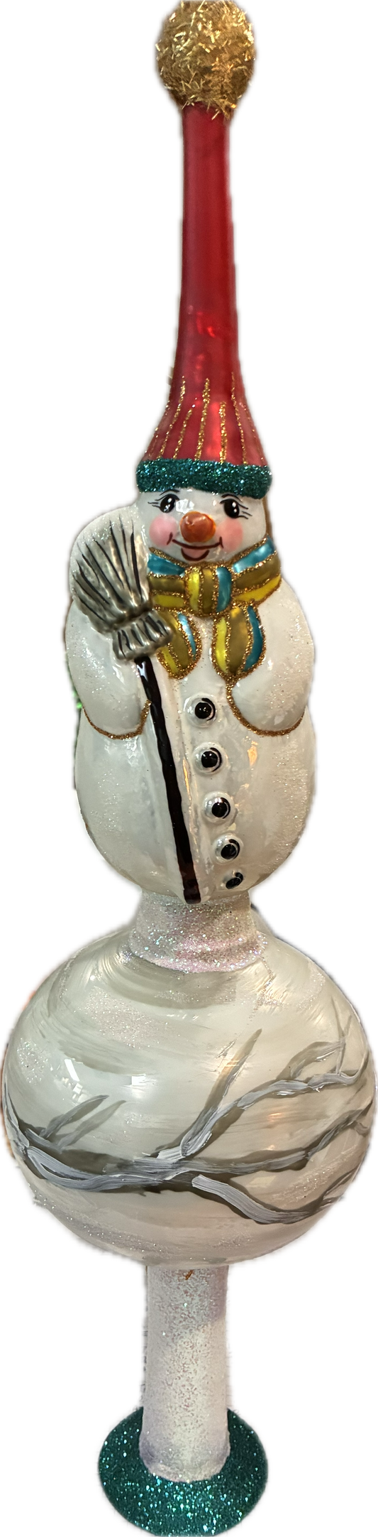 Morawski SNOWMAN RED HAT TOPPER