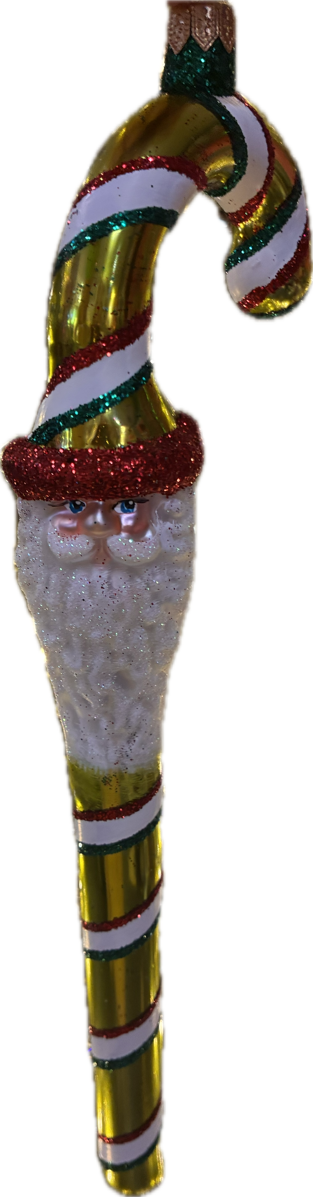 BRIGHT GREEN CANDY CANE Morawski
