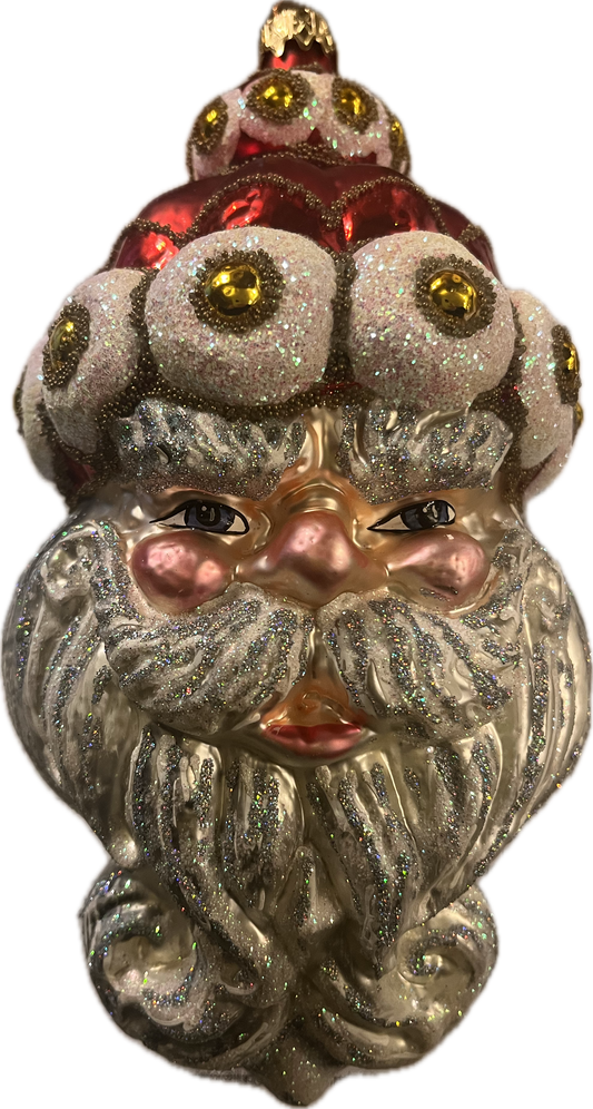 ChristmasJules Large Santa Face