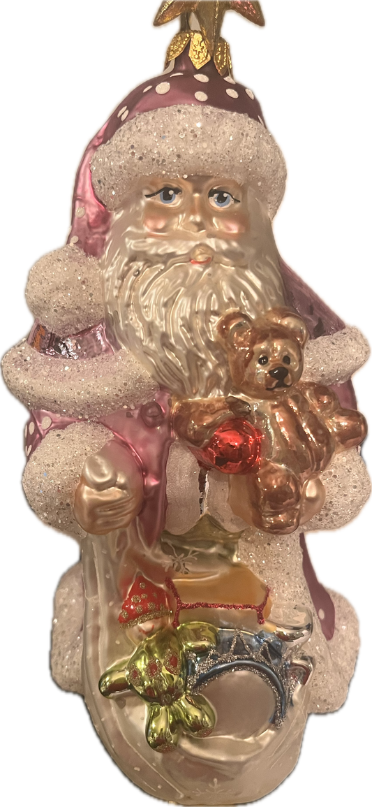 ChristmasJules Santa with Gift