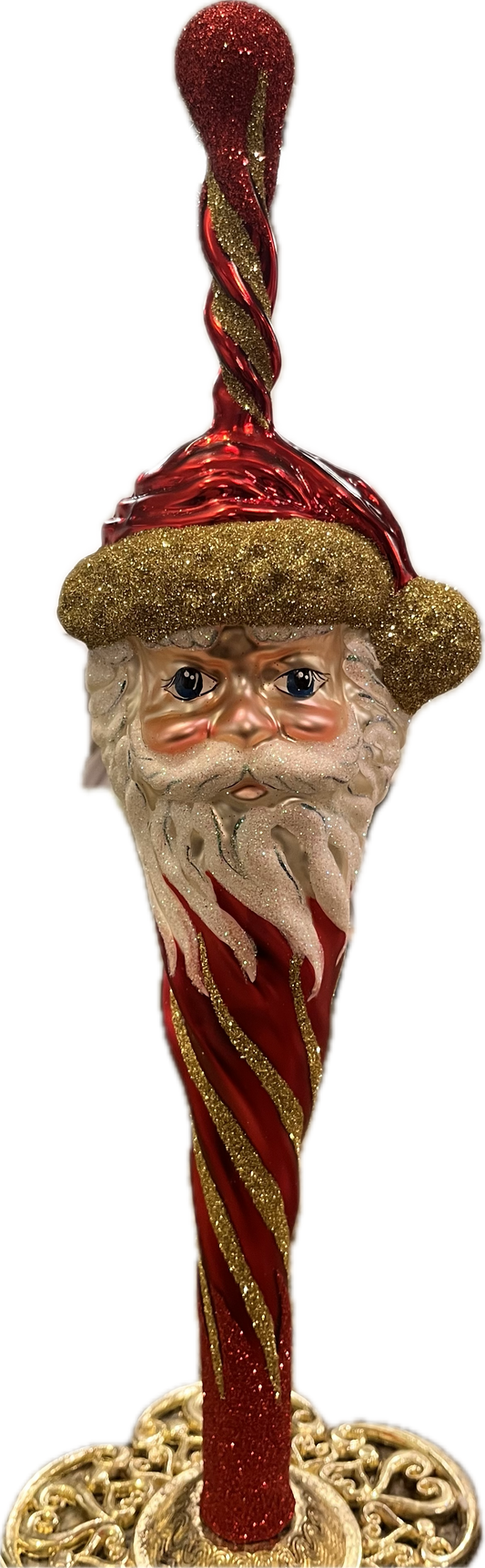 ChristmasJules Father Christmas Finial