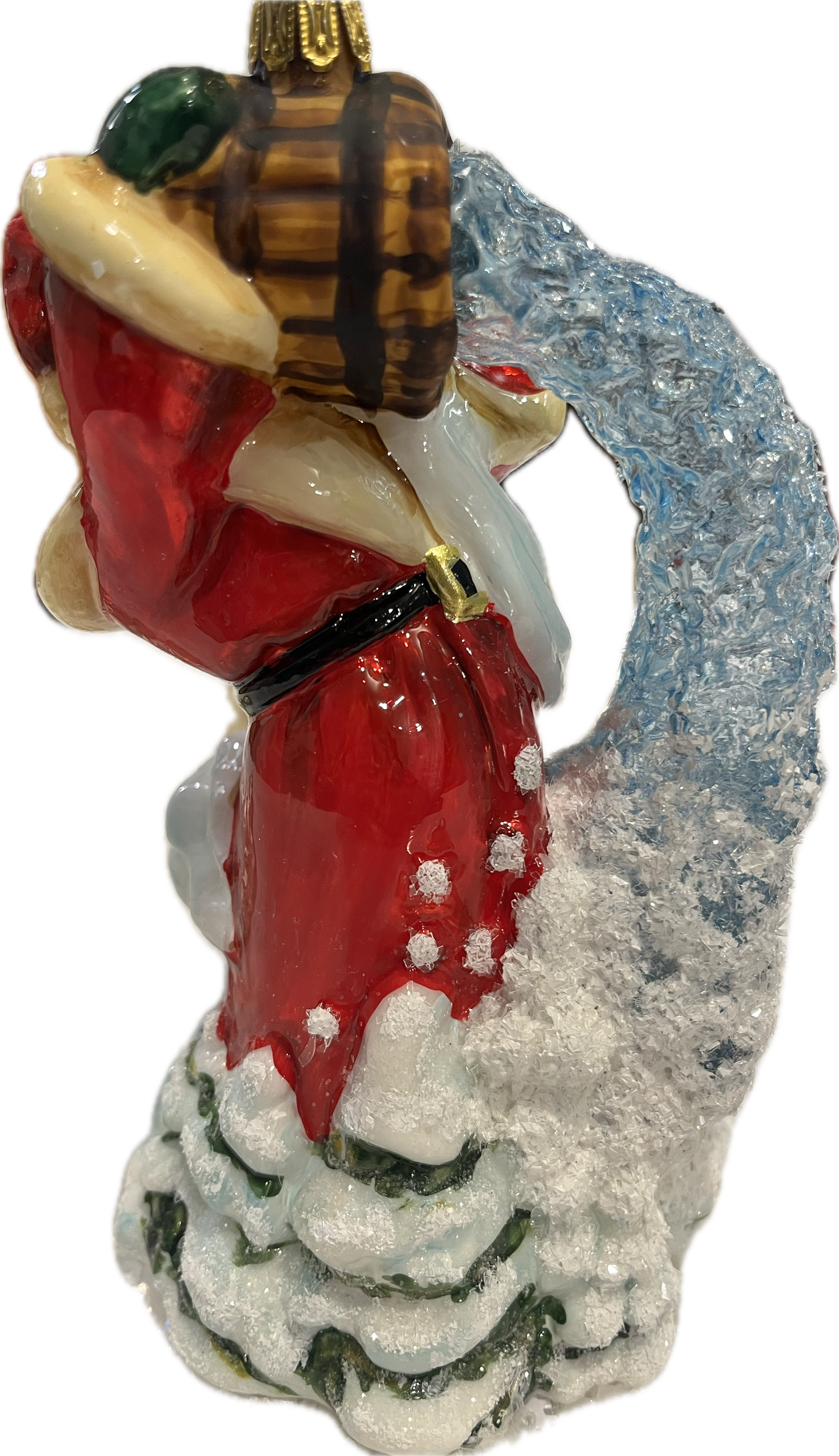 Santa with a Bucket