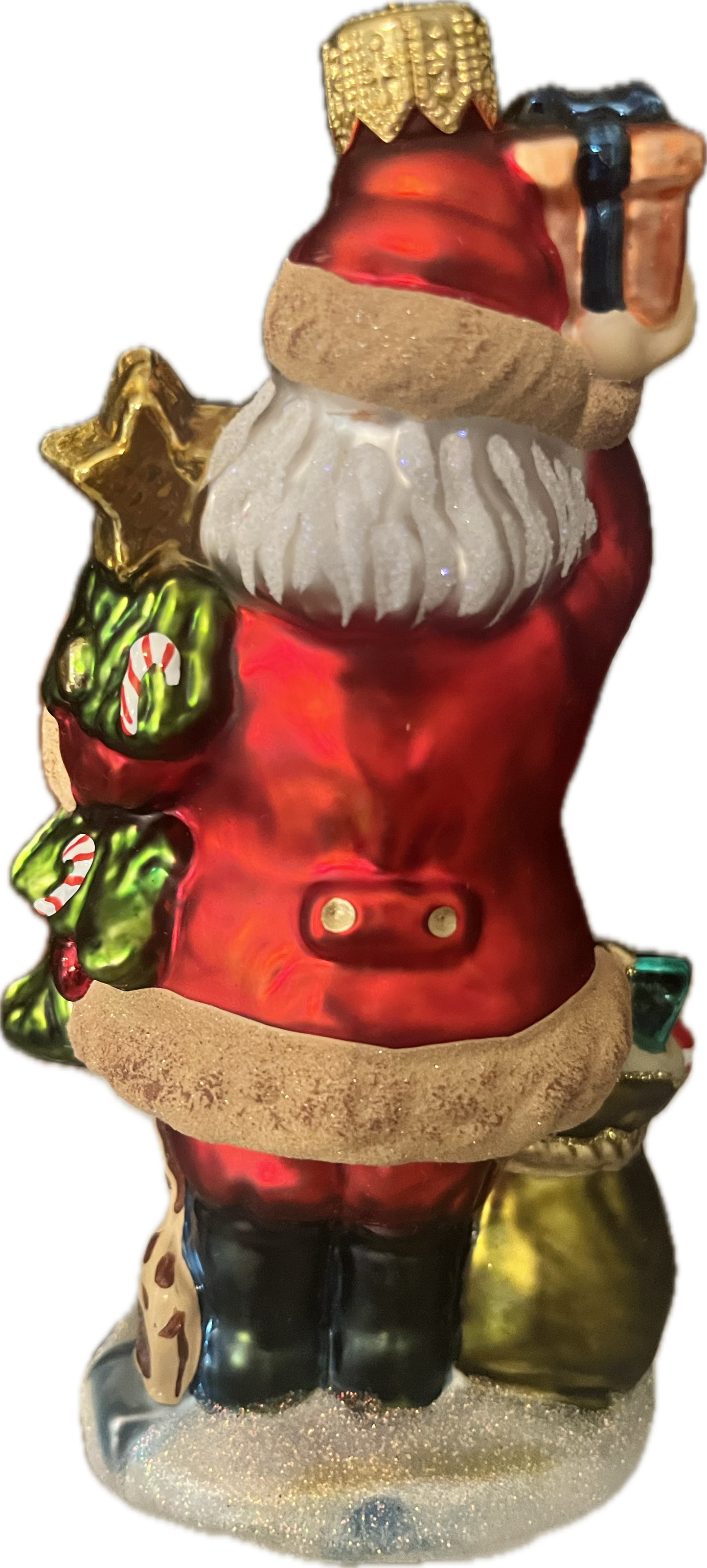 Santa with a Christmas Tree