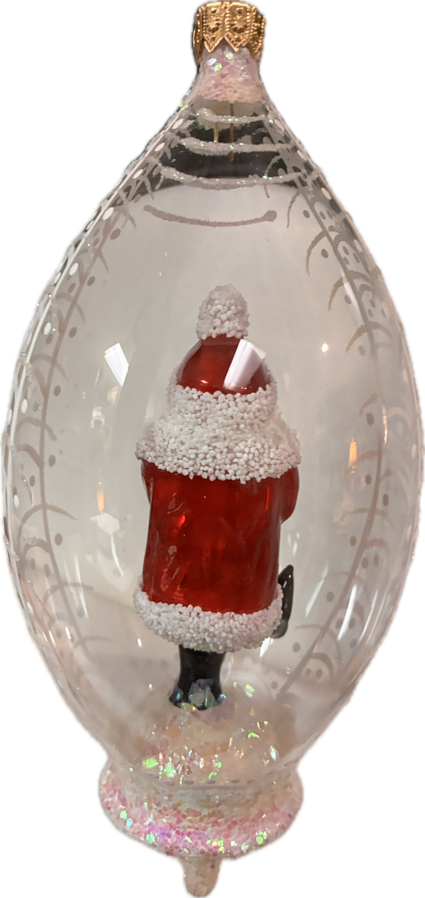 Morawski SANTA SNOW GLOBE