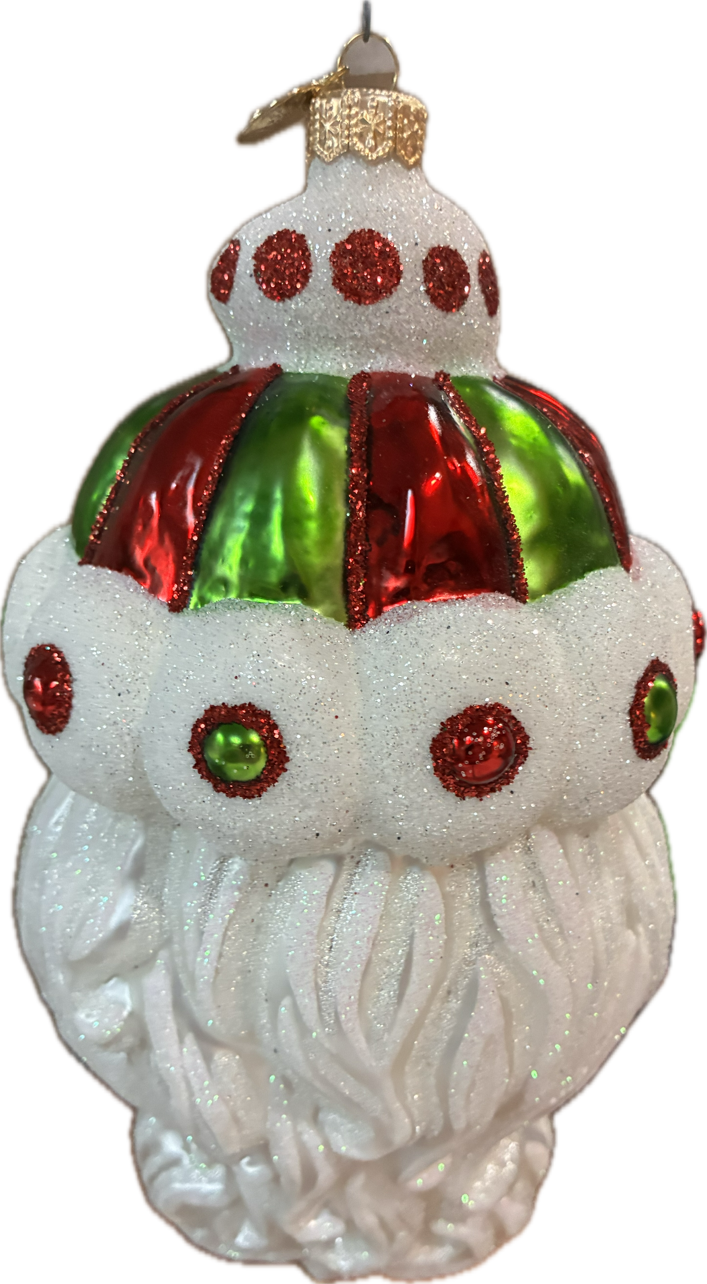 RED/GREEN SANTA FACE Morawski
