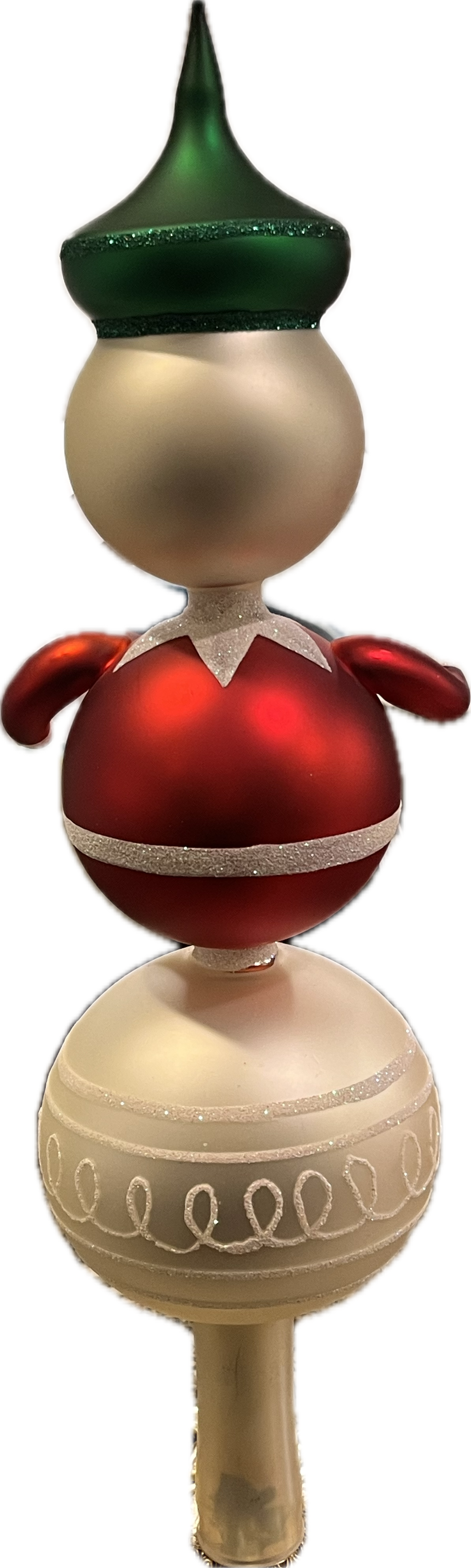 deCarlini for ChristmasJules Pinocchio Finial