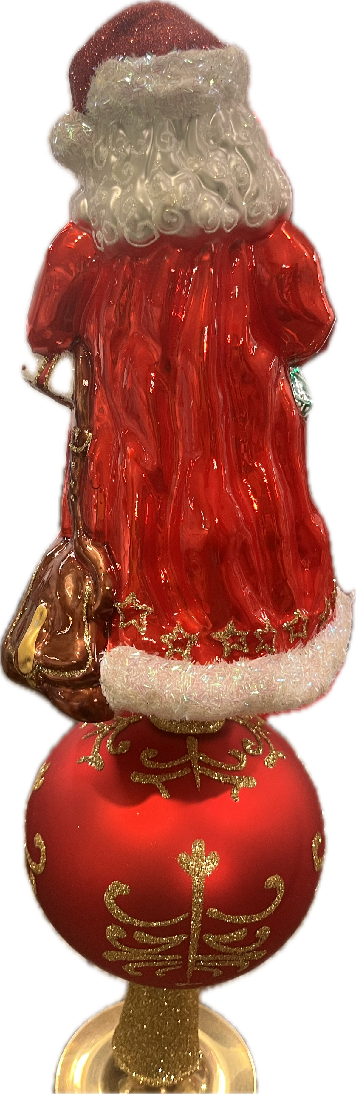 ChristmasJules SLIM SANTA TREE TOPPER