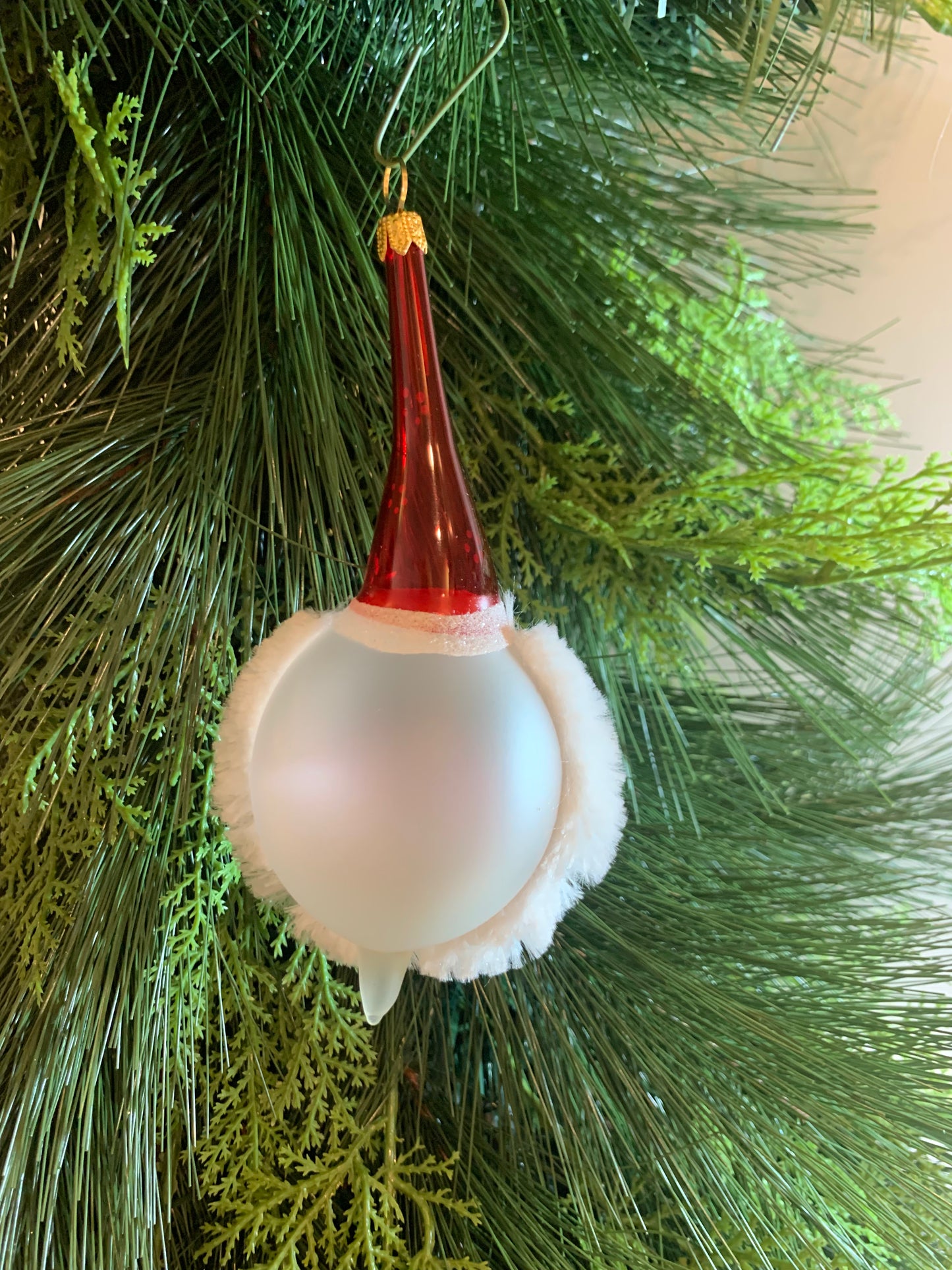 deCarlini Happy Santa Head
