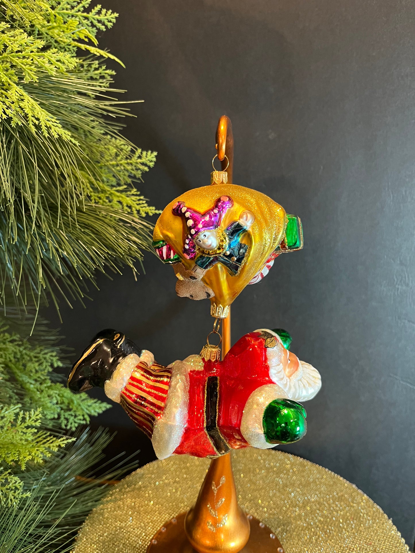 ChristmasJules Soaring Santa