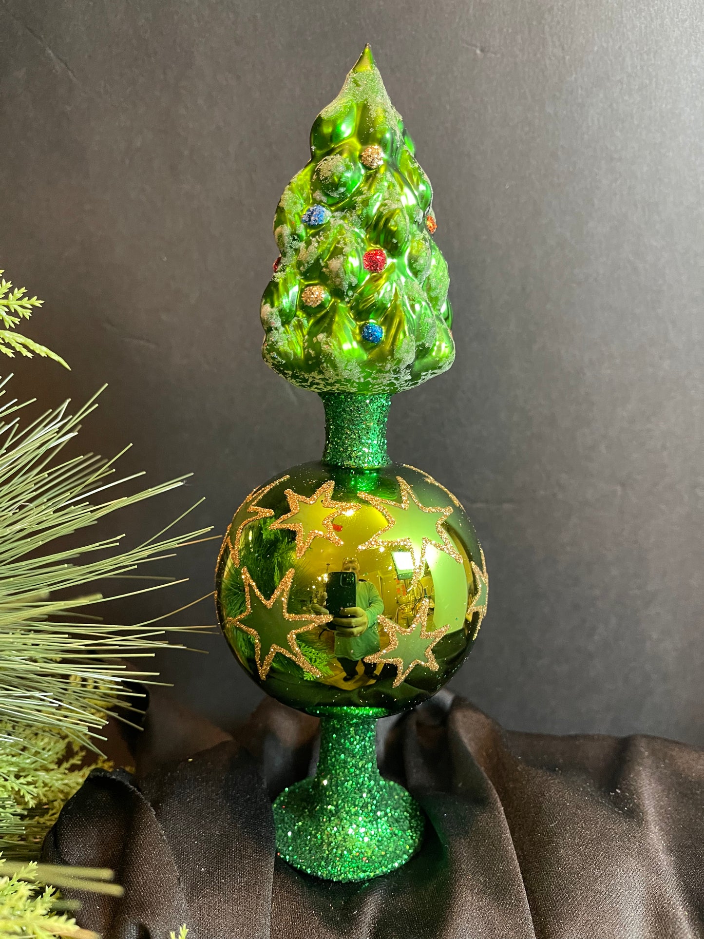 Christmas Tree Finial By Inge Glas