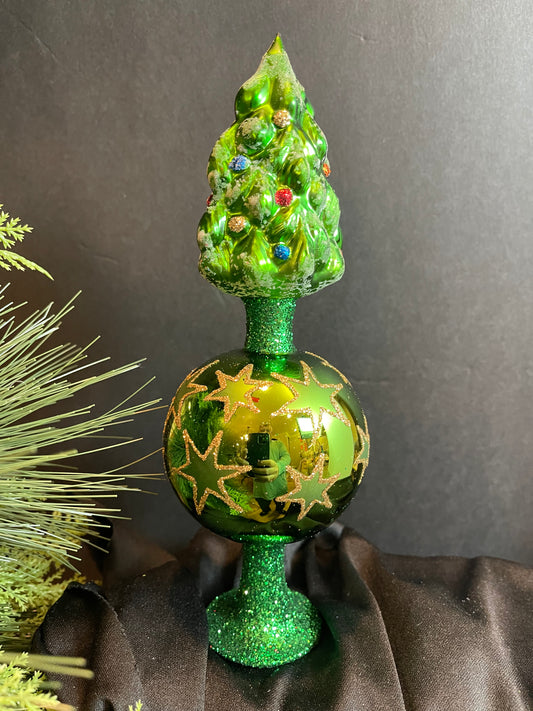 Christmas Tree Finial By Inge Glas