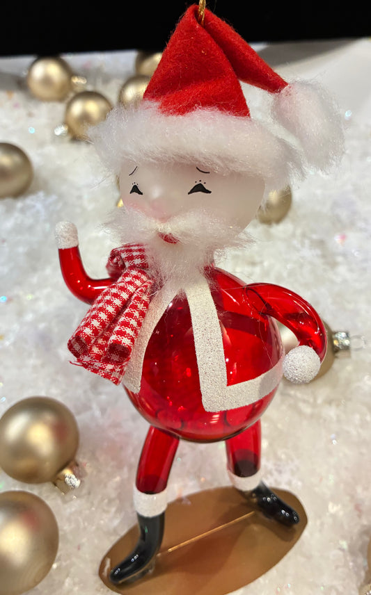 DeCarlini Skateboard Santa