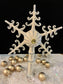 White Snowflake Tree Topper Morawski for ChristmasJules