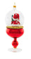 DeCarlini Sitting Santa Claus in Dome