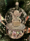 DeCarlini Angel with Music in Globe Silver