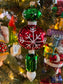 Morawski SNOWFLAKE DROP RED/GREEN
