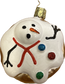 Inge-Glas for ChristmasJules Snowman Cookie