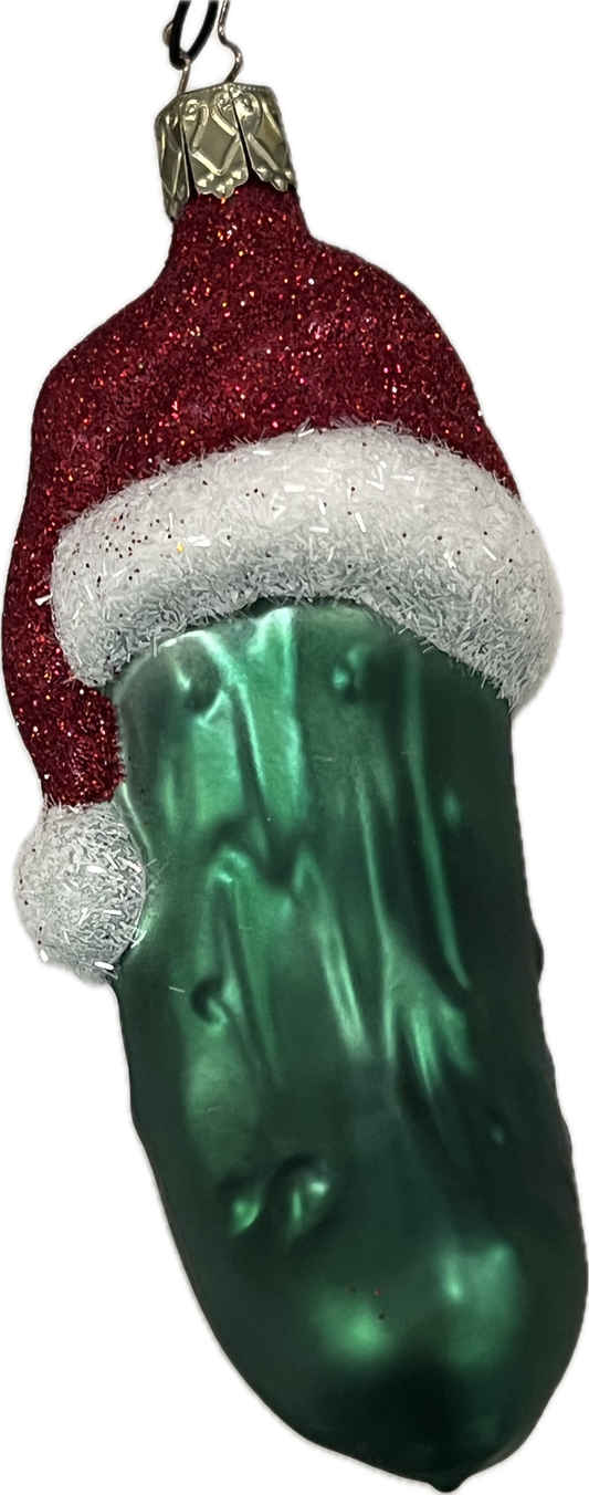 Ingle-Glas for ChristmasJules MERRY PICKLES