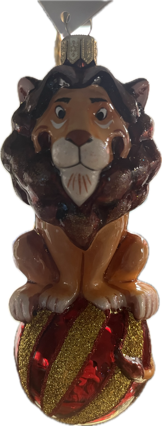 Lion on Ball