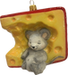 Mouse Sleeping in Cheese