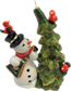 Snowman with a Crooked Tree