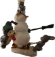 Snowman with Hare and Hedgehog