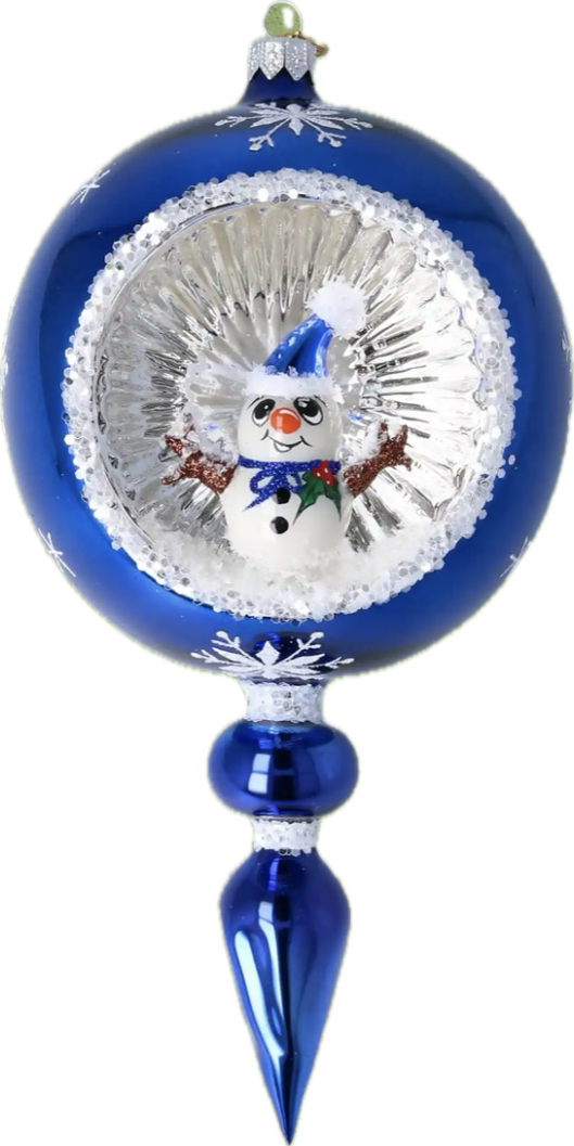 Blue Snowman Niche Drop - BluBom