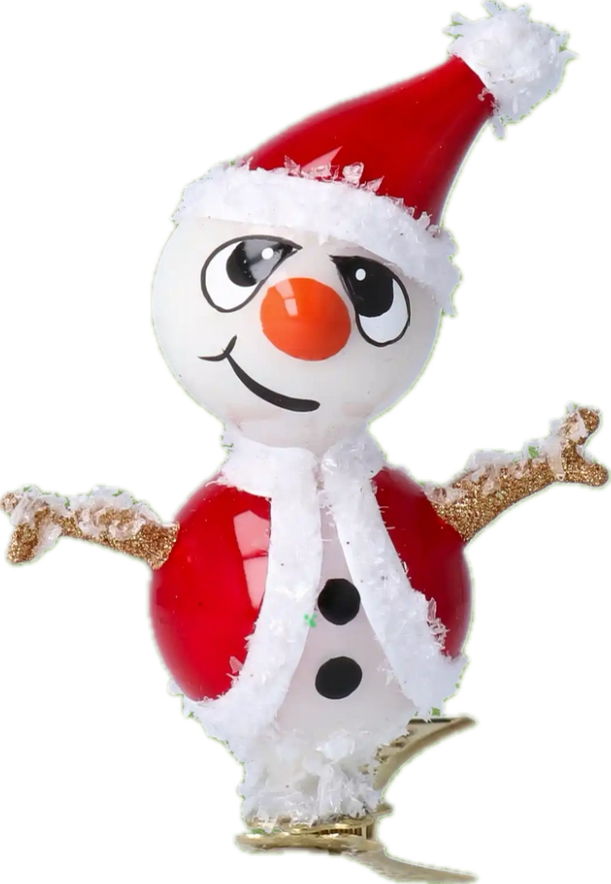 Snowy the Santa Snowman - BluBom