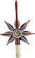 Union Jack Star Topper - BluBom
