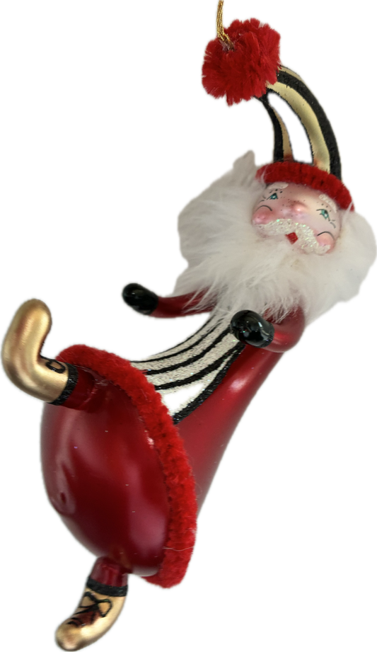 DeCarlini Dancing Santa