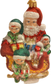 Santa with Elves in Sleigh