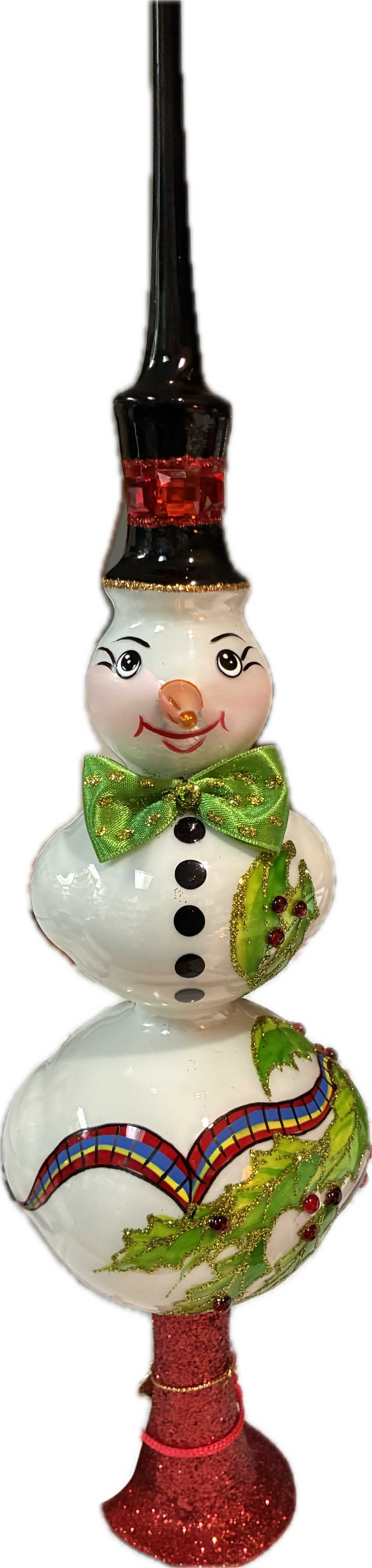 Morawski Oval Snowman Topper
