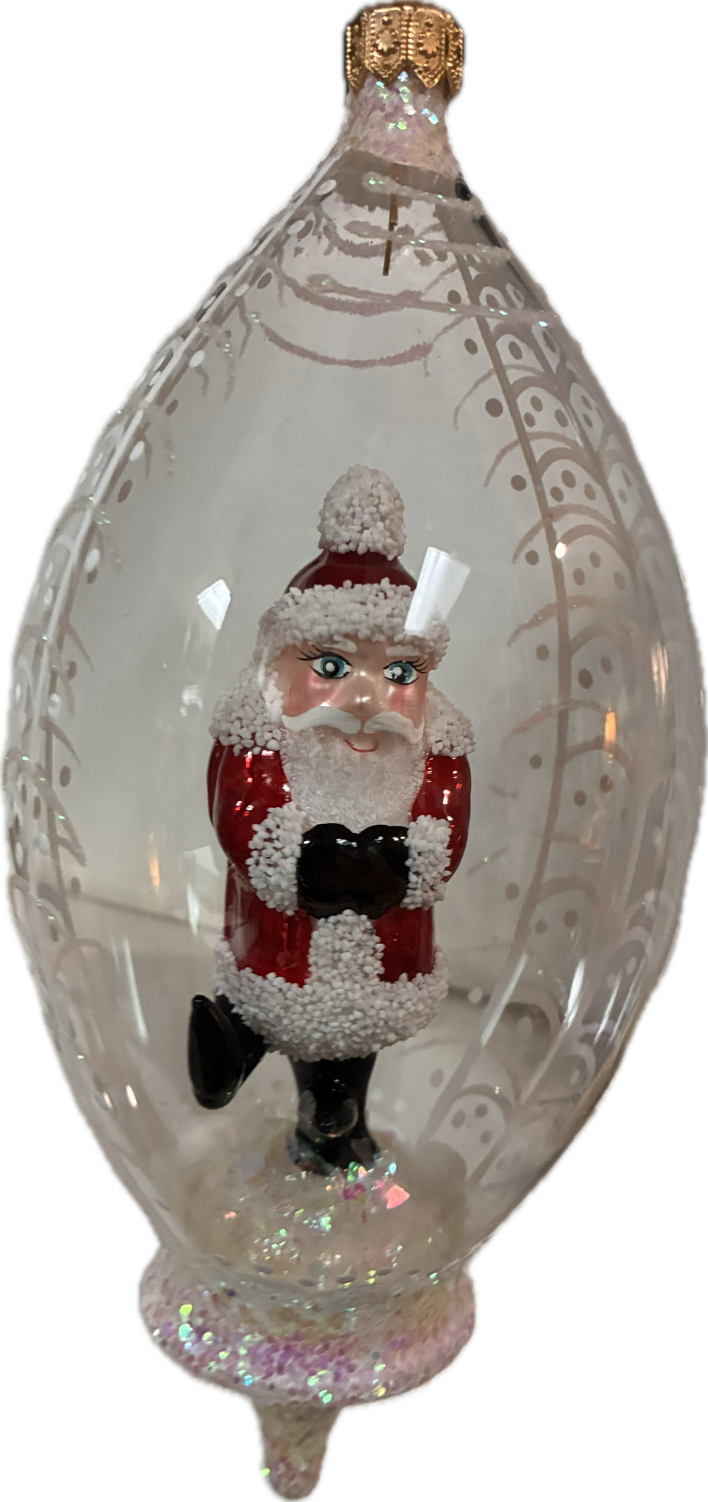 Morawski SANTA SNOW GLOBE