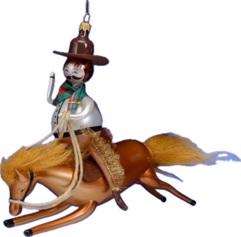 deCarlini Cowboy on Restive Horse