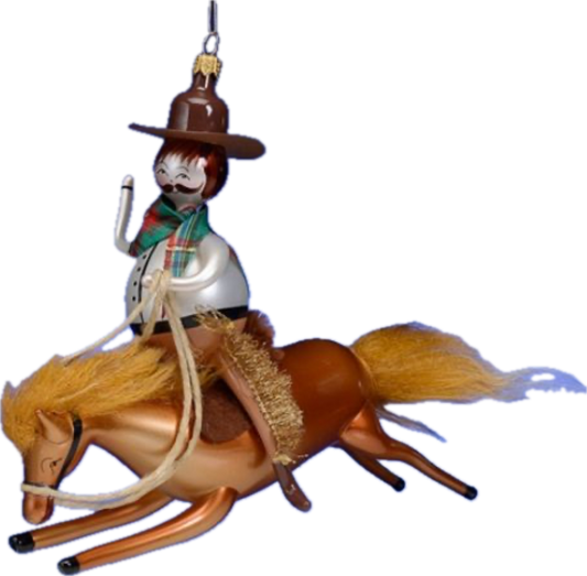 deCarlini Cowboy on Restive Horse