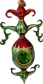 FANTASY DROP RED AND GREEN Morawski